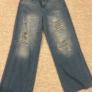 SO Super High Rise Wide Leg Jeans